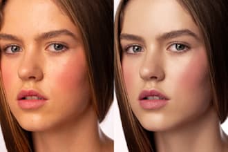 professionally retouch beauty, portraits, fashion, headshots, products