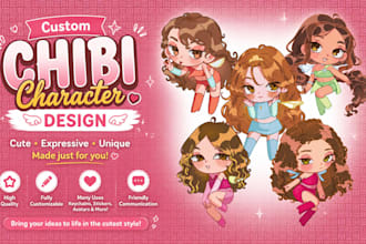 design a custom chibi character