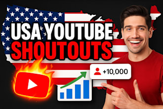 promote USA youtube channel with viral USA shoutouts, USA channel promotion