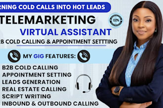 telemarketing b2b cold calling virtual assistant real estate b2b lead generation