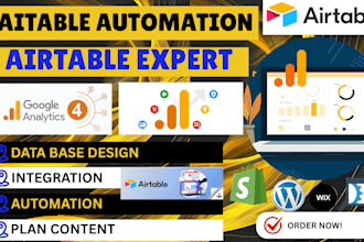 setup airtable, airtable automation, airtable interface, be your airtable expert