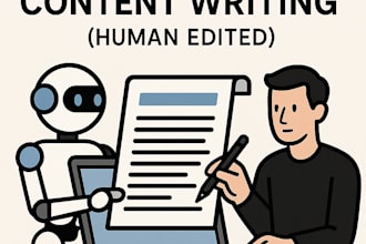 write ai generated content and polish it for natural readability