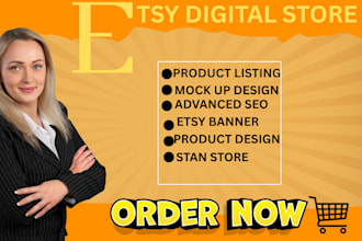 set up etsy shop, etsy digital products, etsy SEO listing, etsy digital product
