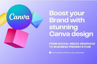 design anything in canva with editable access