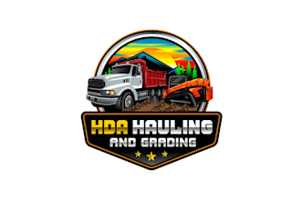 create professional and specially hauling logo design