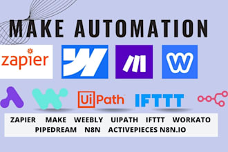 setup make com automation, make com, make automation, made com