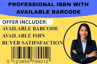 assign your book an isbn number from a USA publishing company