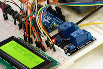 do c coding of iot project using raspberry pi and arduino program, firmware