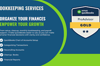 setup, clean, or manage your quickbooks online account