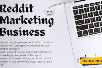 do reddit post for ecommerce business ai app iptv website with reddit marketing