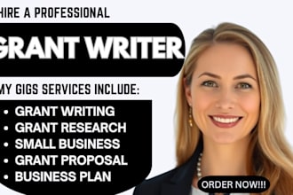 do grant writing proposal, grant application, research, submission, non profit