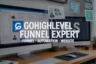 build ghl go high level funnel website gohighlevel landing page expert