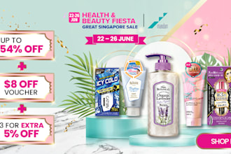 do banner design for your ecommerce website, shopee, lazada