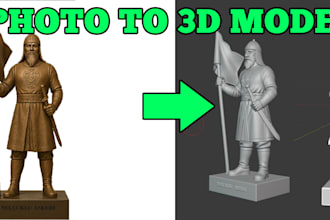 convert your photo to a 3d stl file