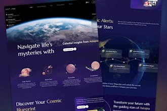develop your dating app, astrology app, dashboard with admin panel