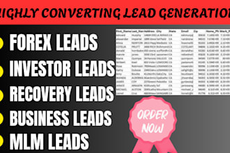 get live hot crypto email list, forex leads, binance and coinbase bank leads
