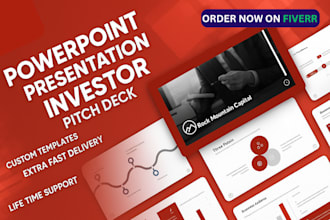 do professional and high converting presentation slide with canva or powerpoint