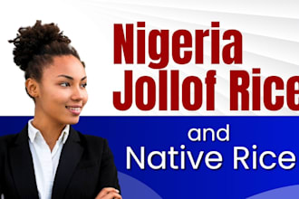 cook native rice and nigeria jollof rice in 24 hours