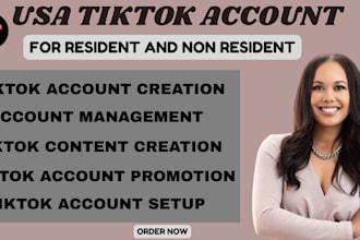 create USA tiktok account tiktok us account for non resident