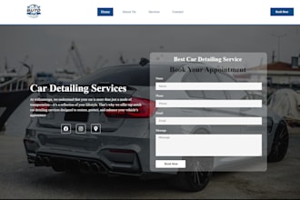 car detailing, auto detailing, auto dealership website