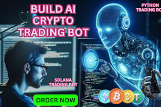 build a powerful ai crypto trading bot, solana trading bot, python trading bot