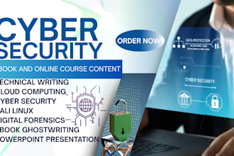 ghostwrite cybersecurity ebook, cloud computing, technical writing, ebook writer