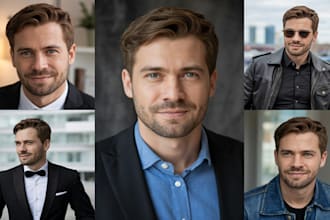 create wonderful ai headshot for all social media use
