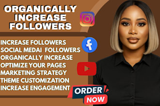 organically increase your social media followers and optimize your pages