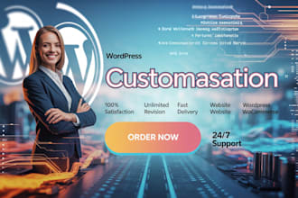 create, develop, update, clone, redesign, or modify a wordpress website