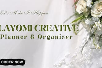 design elegant wedding planning website for wedding planners