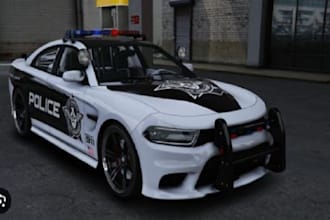 design custom livery of police , ems , cars of fivem