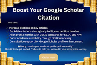 backdate citation increase citation on google scholar for your eb1 visa