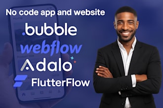build your mvp with adalo flutterflow bubbleio and automation