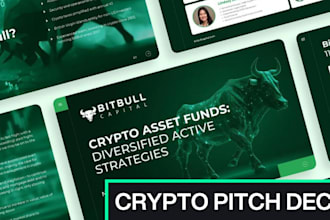 design crypto pitch deck blockchain web3, ai, ico powerpoint presentation design