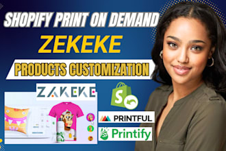 build your shopify print on demand store with zakeke or customily integration