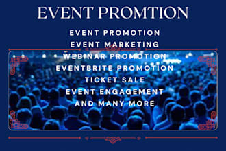 do your promotion event and promote eventbrite