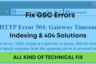 fix google search console errors, indexing, 404 not found, sitemap SEO issues