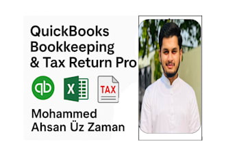 do expert bookkeeping ,tax filing in quickbooks,  excel
