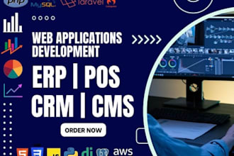 develop CRM software, erp software, inventory management system
