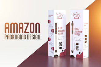 design professional amazon product label, packaging or insert card
