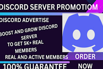 grow, promote and advertise nft discord server to gain real and active members