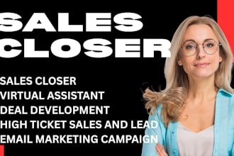 sales closer sales representative sales agent b2b marketing online sales