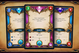 do trading card design card game templates tcg ccg mtg card deck fantasy cards