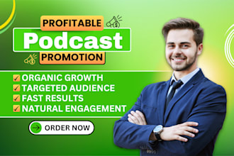 do podcast promotion on global best network platforms