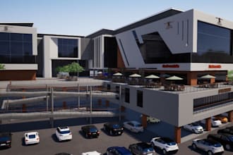 redesign 3d office park,render 3d boardroom, dinning lounge,amphitheatre, eatery