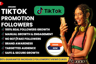 grow your tiktok with real followers, organic views, and genuine likes