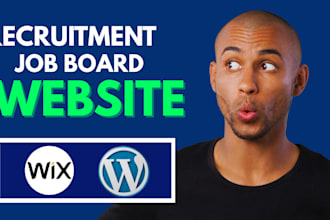 build a modern site vitrine or job board wordpress  fr and en site d emplo