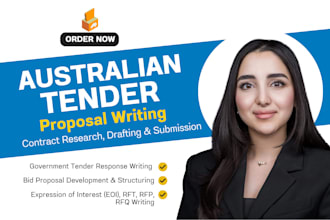write winning government contract tenders, bid proposal or eoi australia and nz