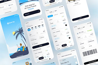 develop flight booking app, ticket booking app, hotel booking app