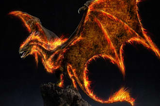 3d creature character or inferno ravager monster for ue5 or 3d printing, game